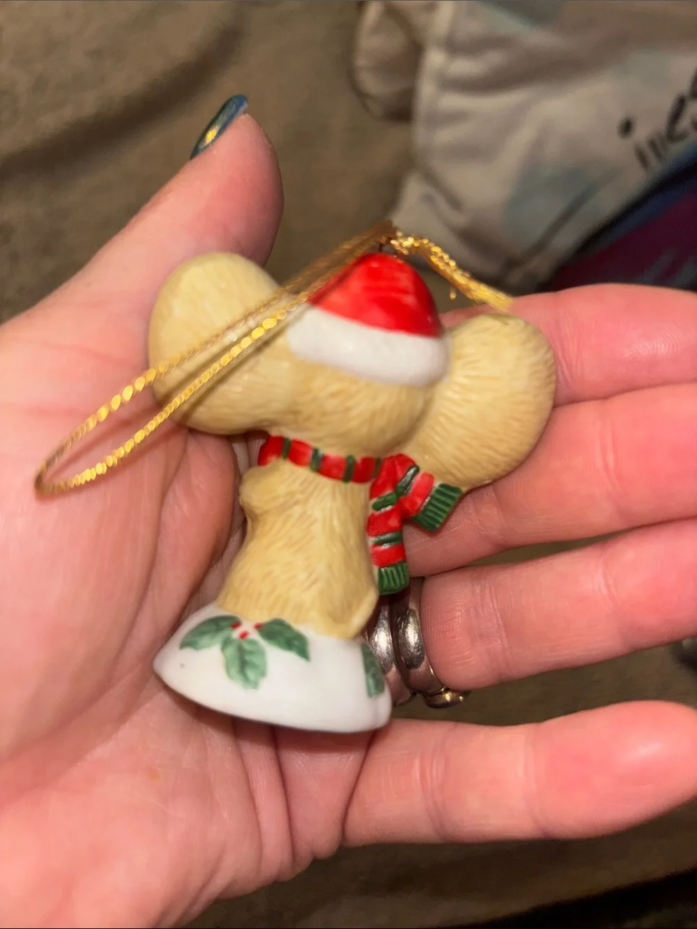 CVS 1994 Christmas Mouse Ornaments - Pair